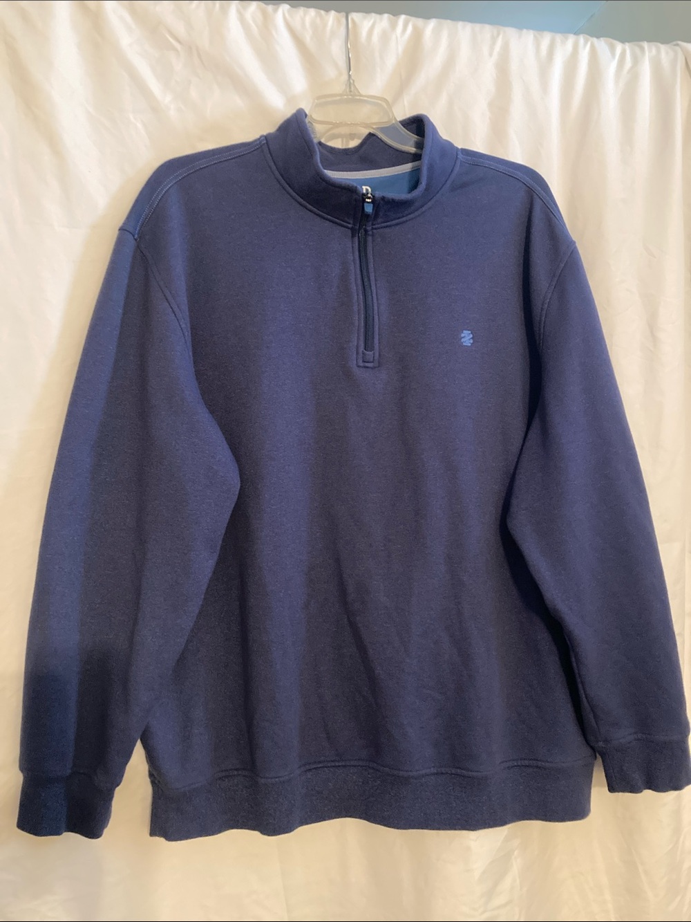 Izod Advantage men’s Navy Quarter-Zip Sweatshirt 3XLT
